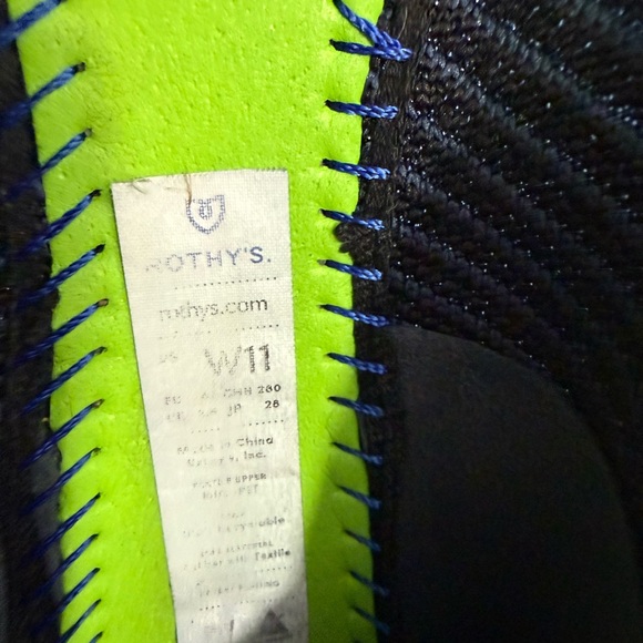 Rothy's Black and Blue Patterned Flats - Picture 4 of 5